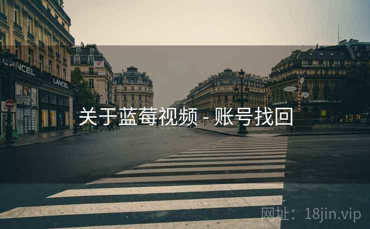 关于蓝莓视频 - 账号找回