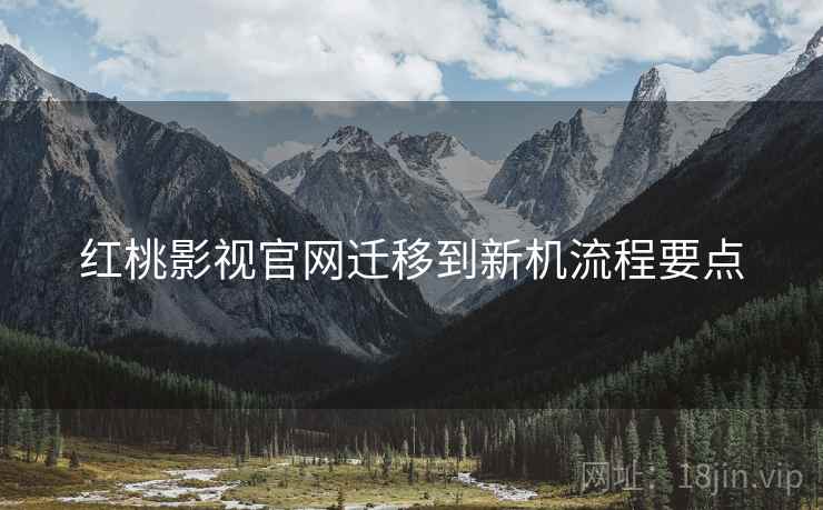红桃影视官网迁移到新机流程要点