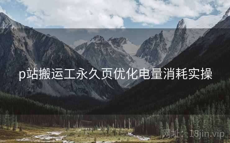 p站搬运工永久页优化电量消耗实操